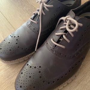 Coke Haan zero grand.os brown oxfords size 10